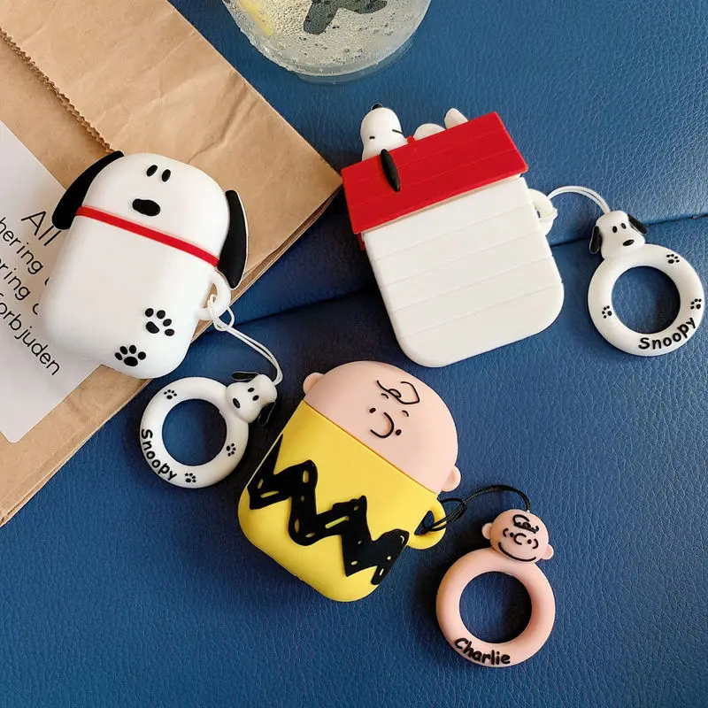 Stereo Cartoon Snoopy Charlie AirPods Bluetooth Wireless Earphone Case Protective Case
Stereo Cartoon Snoopy Charlie AirPods Bluetooth Wireless Earphone Case Protective Case