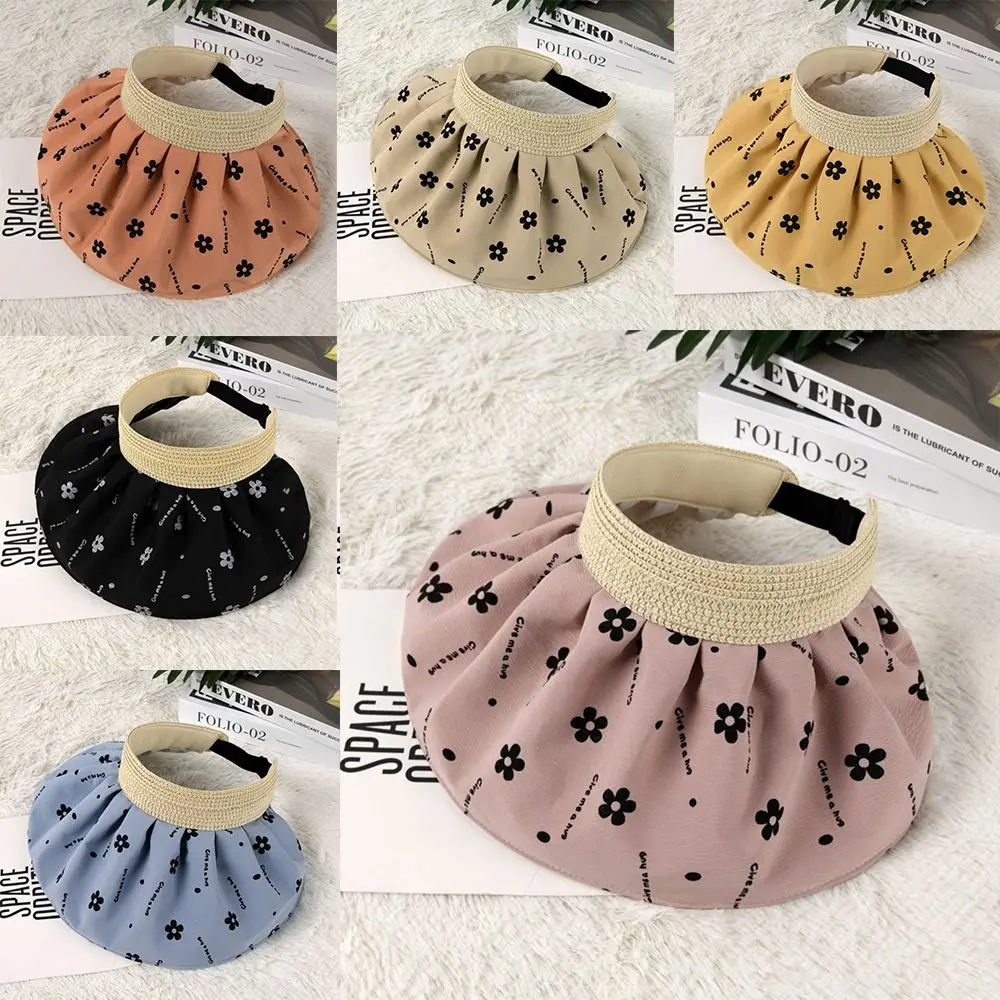 Fashion Wave Dot Printed Shell Empty Top Hat Women's Summer Uv Protection Beach Sun Visor Adjustable Cornice Hat
Fashion Wave Dot Printed Shell Empty Top Hat Women's Summer Uv Protection Beach Sun Visor Adjustable Cornice Hat