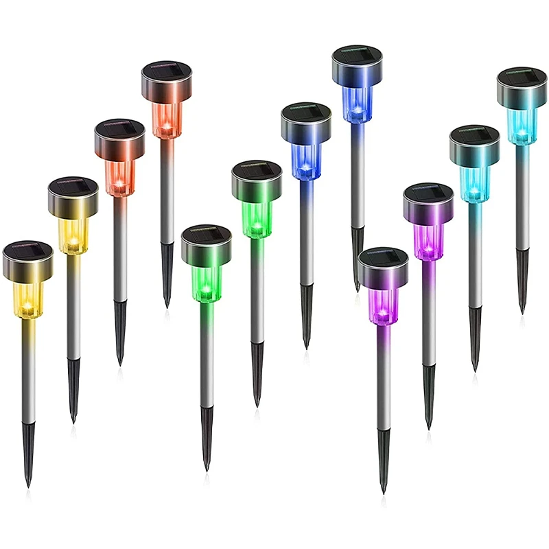 Solar Led Light Garden Decoration Outdoor Lamp Stainless Steel Waterproof 12pcs Landscape Lighting For Pathway Walkway Yard Lawn
Solar Led Light Garden Decoration Outdoor Lamp Stainless Steel Waterproof 12pcs Landscape Lighting For Pathway Walkway Yard Lawn