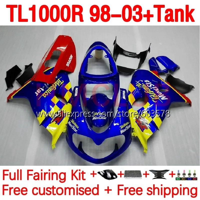 +Tank For SUZUKI SRAD TL1000 TL 1000 R 1000R TL1000R 98 99 01 02 03 1998 2001 2002 2003 Injection Fairing 181No.12 blue stock
+Tank For SUZUKI SRAD TL1000 TL 1000 R 1000R TL1000R 98 99 01 02 03 1998 2001 2002 2003 Injection Fairing 181No.12 blue stock