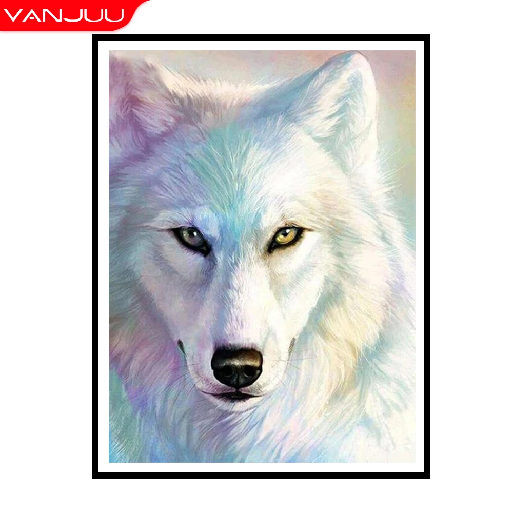 Diamond Painting 5D DIY White Wolf Diamond Mosaic Animal Embroidery Full Round Diamond Cross Stitch Home Decor
Diamond Painting 5D DIY White Wolf Diamond Mosaic Animal Embroidery Full Round Diamond Cross Stitch Home Decor