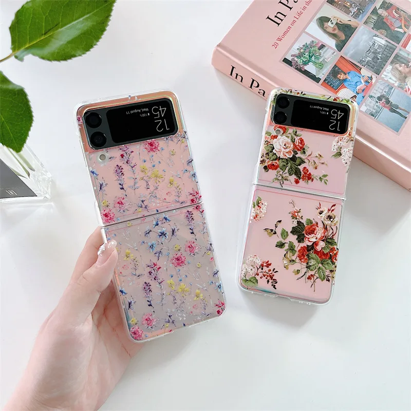 Retro Rose Flower Laser Sticker Phone Case for Samsung Galaxy Z Flip 3 Hard PC Back Cover for ZFlip3 Case Protective Shell
Retro Rose Flower Laser Sticker Phone Case for Samsung Galaxy Z Flip 3 Hard PC Back Cover for ZFlip3 Case Protective Shell