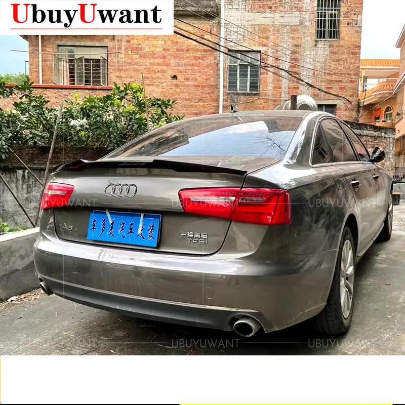 For Audi A6 C7 Spoiler 2012-2018 High Quality Carbon Fiber Rear Trunk Roof Spoiler Wing Car Styling
For Audi A6 C7 Spoiler 2012-2018 High Quality Carbon Fiber Rear Trunk Roof Spoiler Wing Car Styling