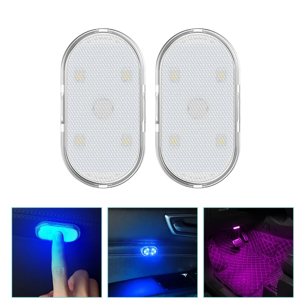 2 Pcs Car Ambient Light USB Car Light Car Roof Lights LED Trunk Cargo Area Ligh Night Stick Push Lamps Abs Car Lights Interior
2 Pcs Car Ambient Light USB Car Light Car Roof Lights LED Trunk Cargo Area Ligh Night Stick Push Lamps Abs Car Lights Interior