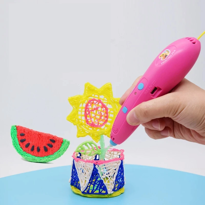 3D Drawing Printing Pen With PLA Filament Charging Wireless DIY Pens Drawing Pencil Educational Toys for Childrens Birthday Gift
3D Drawing Printing Pen With PLA Filament Charging Wireless DIY Pens Drawing Pencil Educational Toys for Childrens Birthday Gift