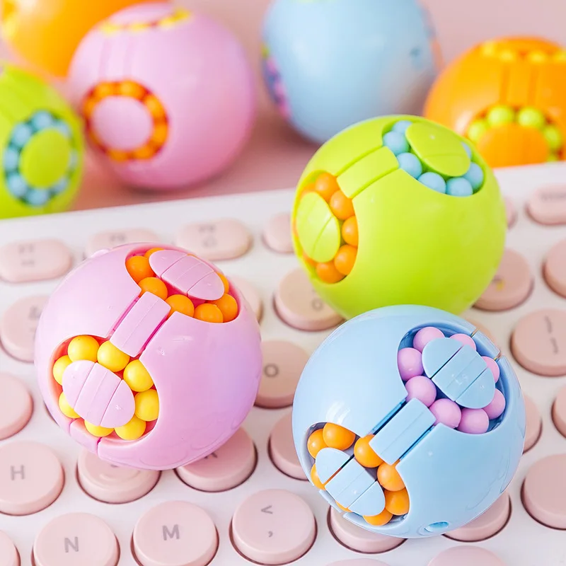 Children's Round Hamburger Magic Bean Magic Cube Toy Parent-child Puzzle Game Intelligence Development Toy Stress Reliever Toys
Children's Round Hamburger Magic Bean Magic Cube Toy Parent-child Puzzle Game Intelligence Development Toy Stress Reliever Toys