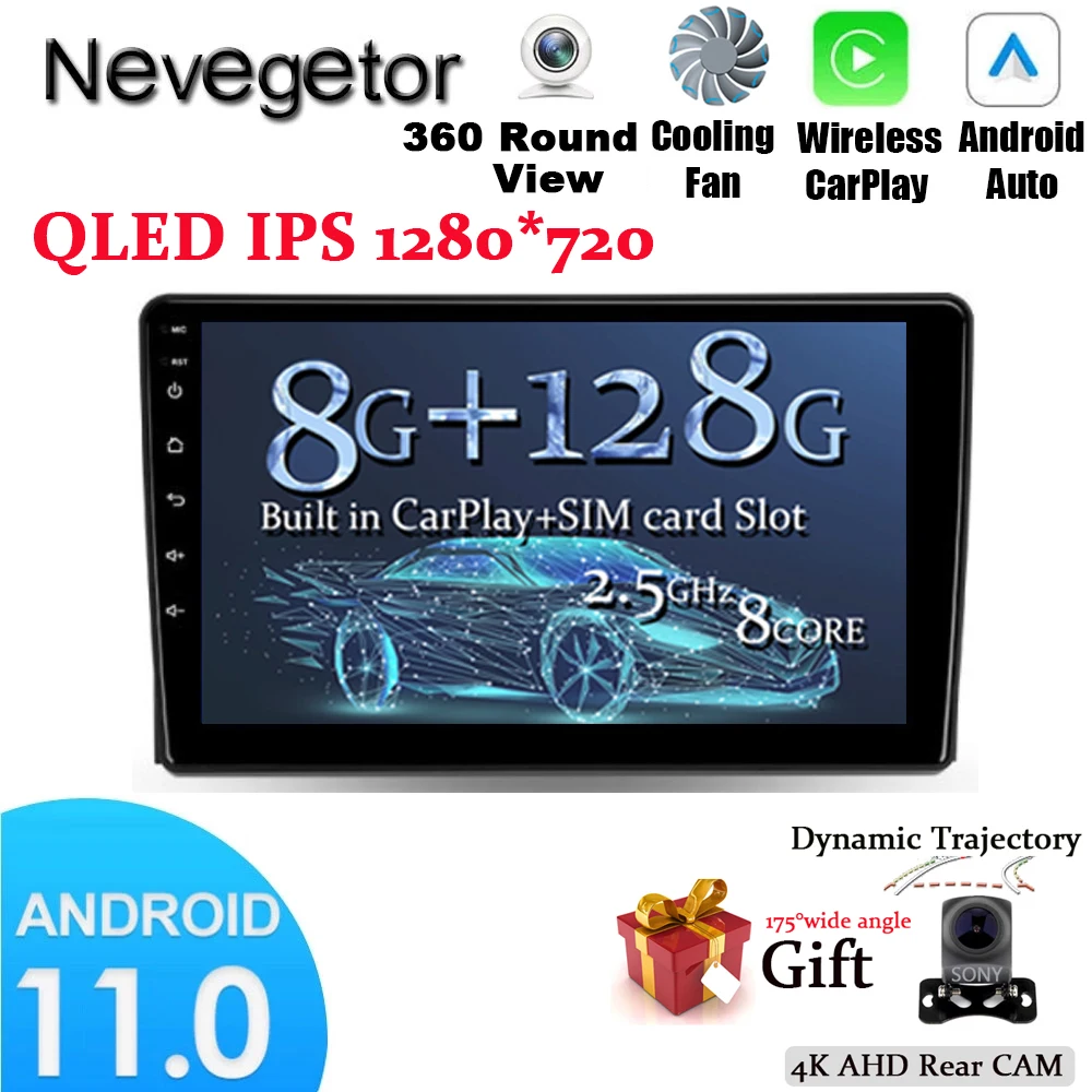 Android 11 для Ford Fusion 1 2005 - 2012 автомобильное радио, мультимедийный видеоплеер, навигация GPS No 2din 2 din DVD
Android 11 для Ford Fusion 1 2005 - 2012 автомобильное радио, мультимедийный видеоплеер, навигация GPS No 2din 2 din DVD