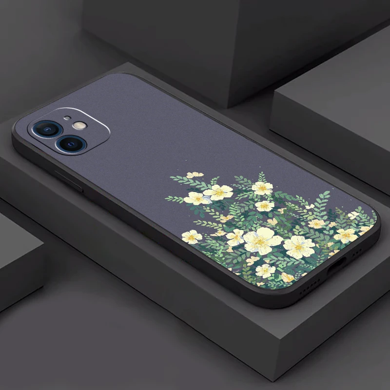 Watercolor Painting Flowers And Plants Phone Case For Funda iPhone 11 12 13 Pro Max Mini X XR XS SE 2020 5s 6 7 8 Plus Coque
Watercolor Painting Flowers And Plants Phone Case For Funda iPhone 11 12 13 Pro Max Mini X XR XS SE 2020 5s 6 7 8 Plus Coque