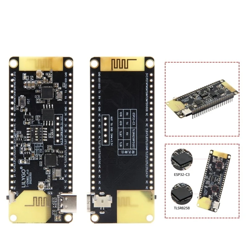 Плата разработки T-Zigbee ESP32-C3 Zigbee, умный модуль управления, Wi-Fi, Bluetooth, программируемый, сверхнизкое энергопотребление
Плата разработки T-Zigbee ESP32-C3 Zigbee, умный модуль управления, Wi-Fi, Bluetooth, программируемый, сверхнизкое энергопотребление