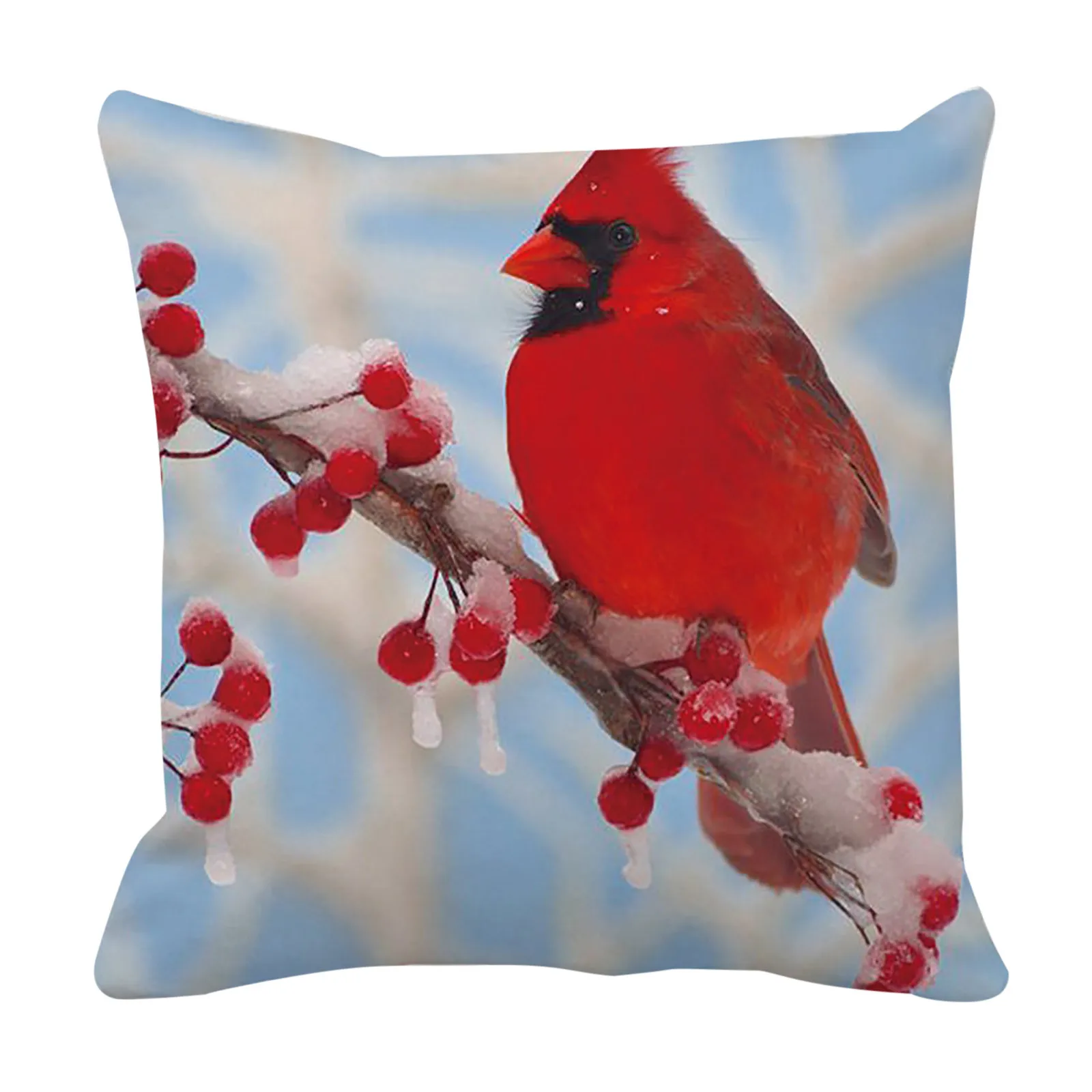 Red Bird Peach Skin Pillowcase Bird Single-sided Sofa Back Cushion Cover Tan Pillow Cover
Red Bird Peach Skin Pillowcase Bird Single-sided Sofa Back Cushion Cover Tan Pillow Cover
