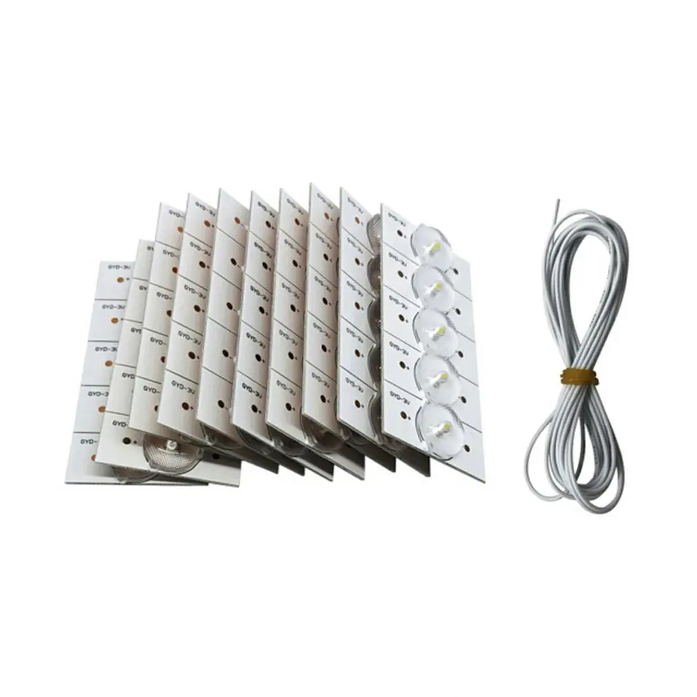 100/50 Pcs 3V SMD Lamp Beads with Optical Lens Fliter Optical Lens Backlight Bead 3V Lens for 32-65 inch LED TV Repair
100/50 Pcs 3V SMD Lamp Beads with Optical Lens Fliter Optical Lens Backlight Bead 3V Lens for 32-65 inch LED TV Repair