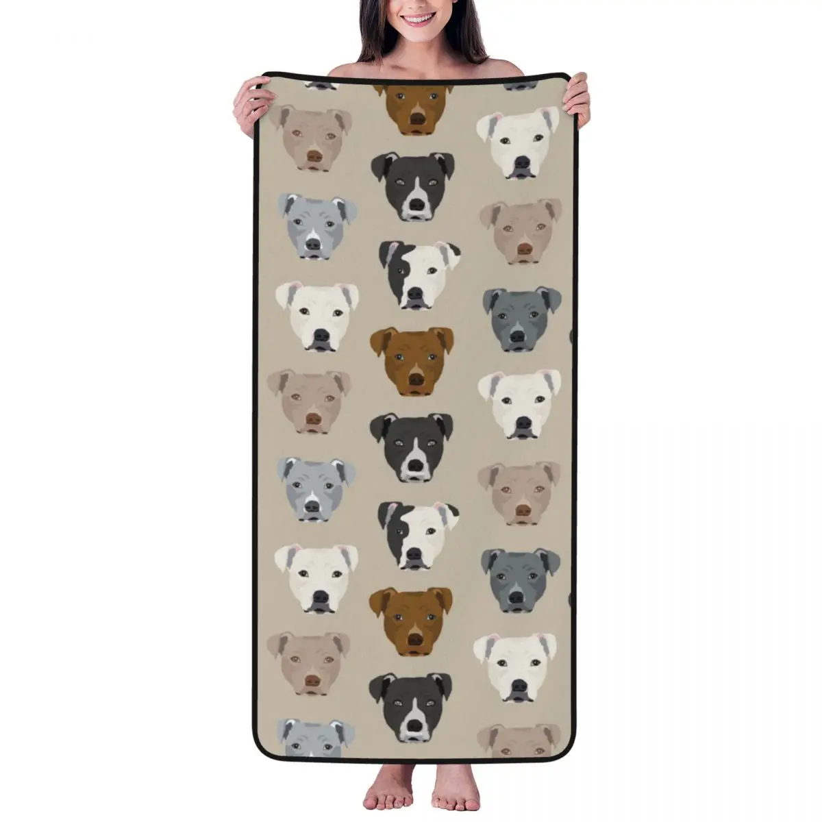 Pitbull Beach Towel for Adult Kids Microfiber Bath Towel Blanket for Camping Swim Pool Travel Beach Gym
Pitbull Beach Towel for Adult Kids Microfiber Bath Towel Blanket for Camping Swim Pool Travel Beach Gym