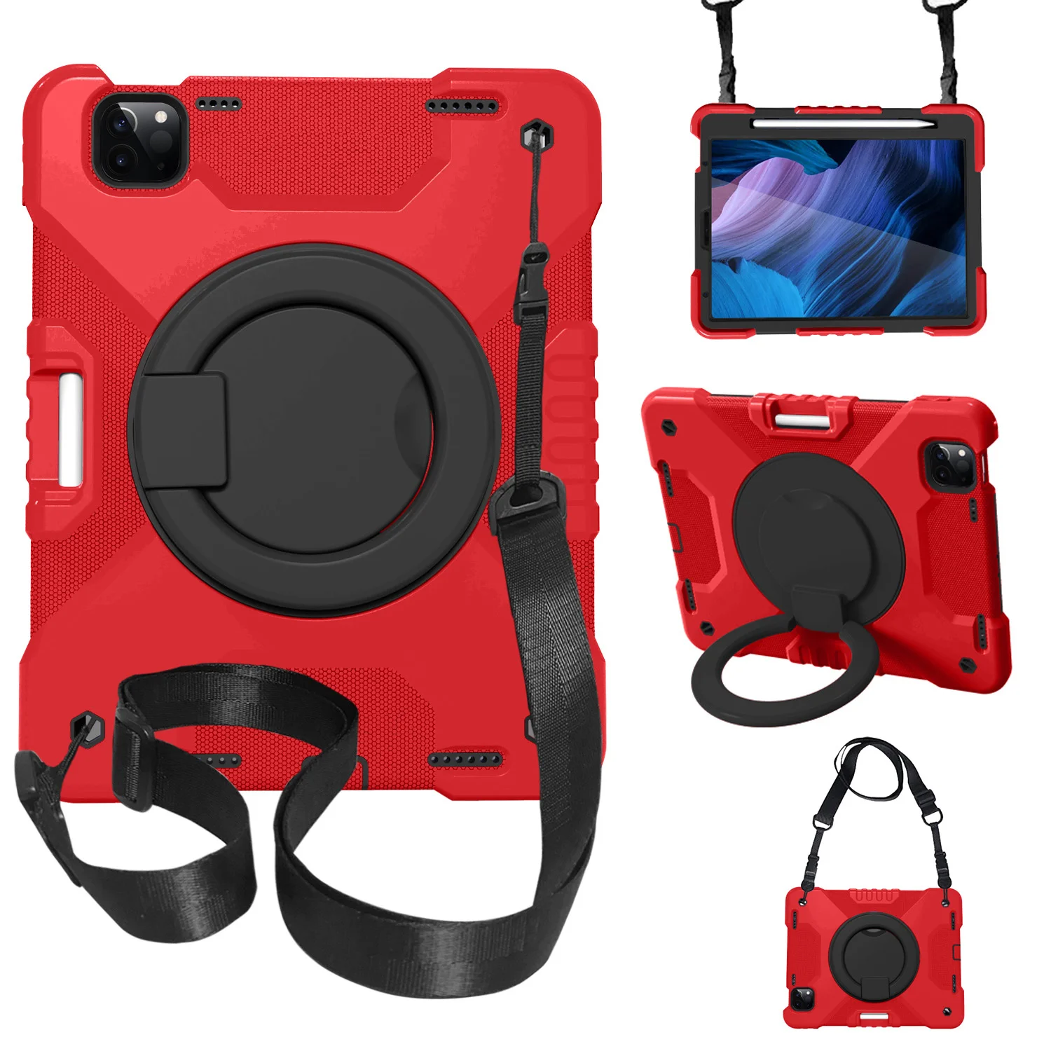 For funda ipad air 4 case 360 rotating ring kid hybird armature support shoulder strap hand resistant pc rough cover
For funda ipad air 4 case 360 rotating ring kid hybird armature support shoulder strap hand resistant pc rough cover