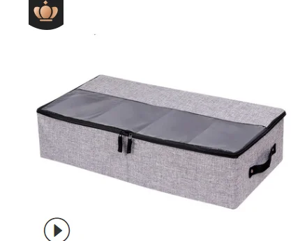 2pcs Underbed Storage Box Thickened Shoes Organizer Container with Zips and Clear Cover for Clothes Blankets Bedding Shoes
2pcs Underbed Storage Box Thickened Shoes Organizer Container with Zips and Clear Cover for Clothes Blankets Bedding Shoes