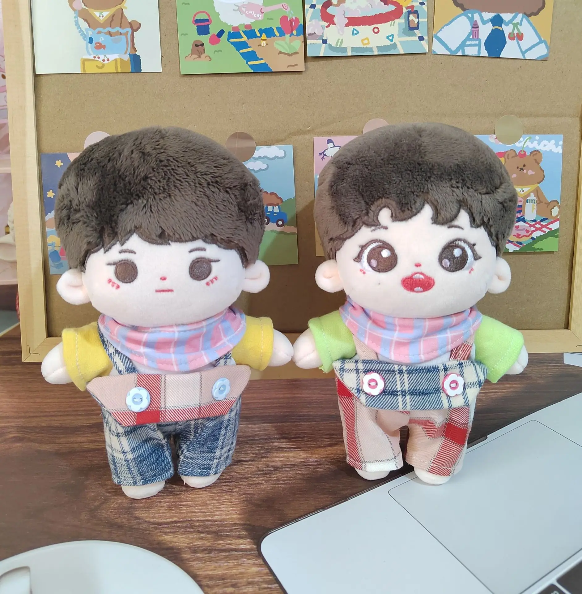 Doll Clothes for 20cm Idol Dolls Accessories Plush Doll's Clothing Cute Suspender Pants Suit Stuffed Toy Dolls Outfit Handemade
Doll Clothes for 20cm Idol Dolls Accessories Plush Doll's Clothing Cute Suspender Pants Suit Stuffed Toy Dolls Outfit Handemade