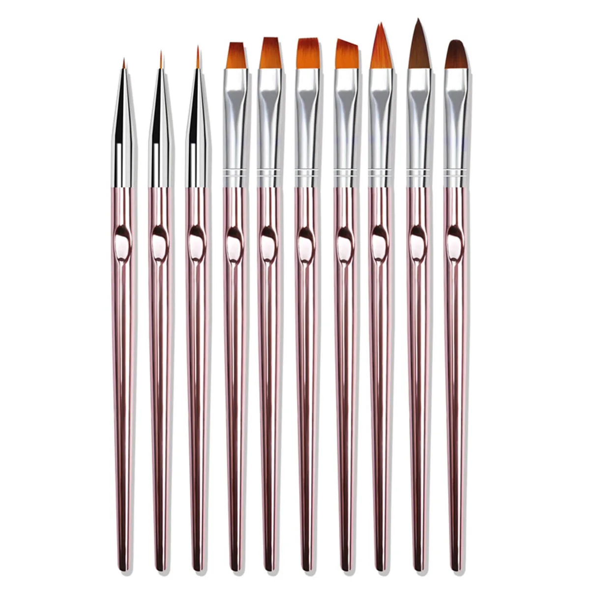 10pcs/set Nail Art Brushes Nail Liner Flower Carving Painting Brushes for DIY Nail Drawing
10pcs/set Nail Art Brushes Nail Liner Flower Carving Painting Brushes for DIY Nail Drawing