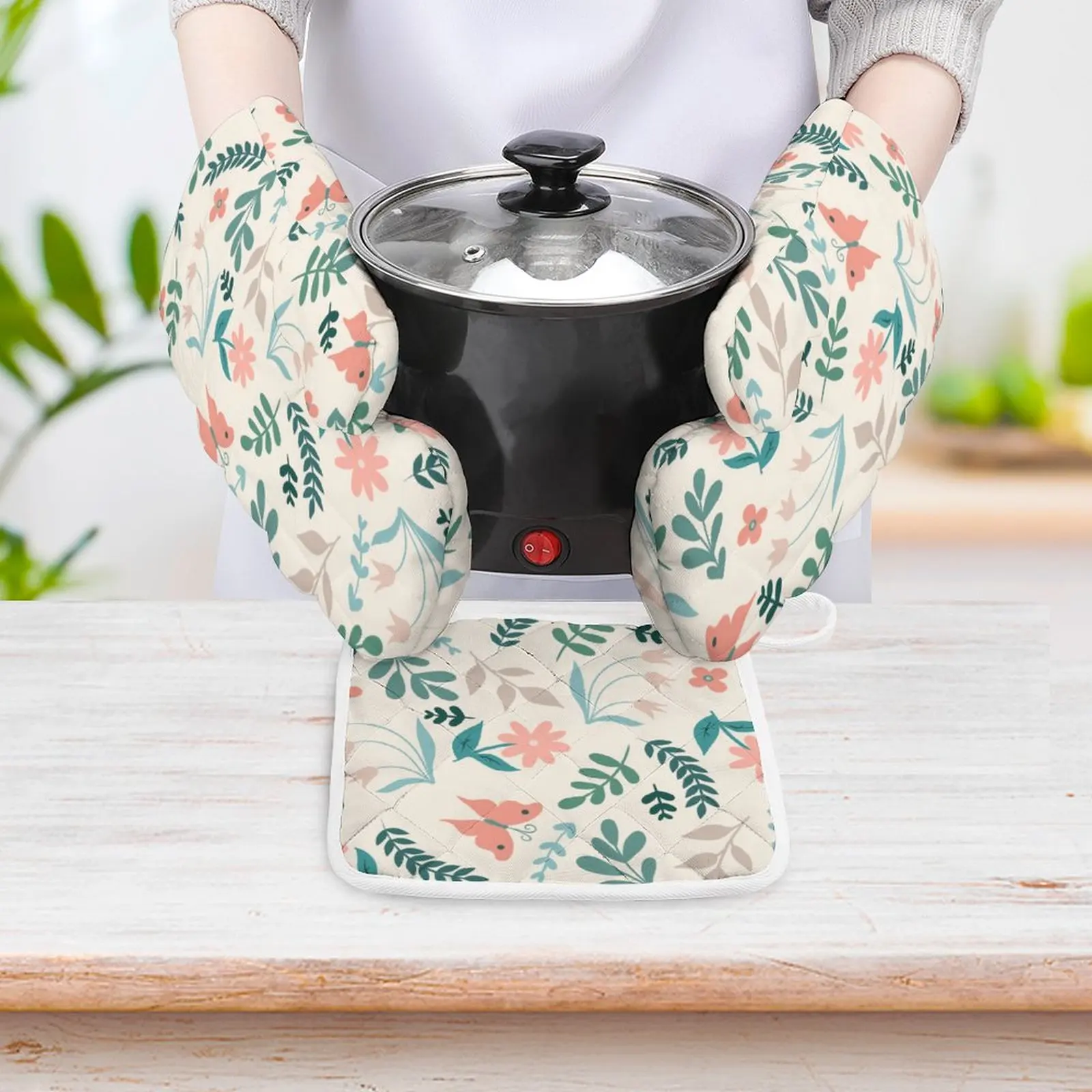 Варежки и горшок для духовки, индивидуальная печать по запросу DIY дропшиппинг
Варежки и горшок для духовки, индивидуальная печать по запросу DIY дропшиппинг