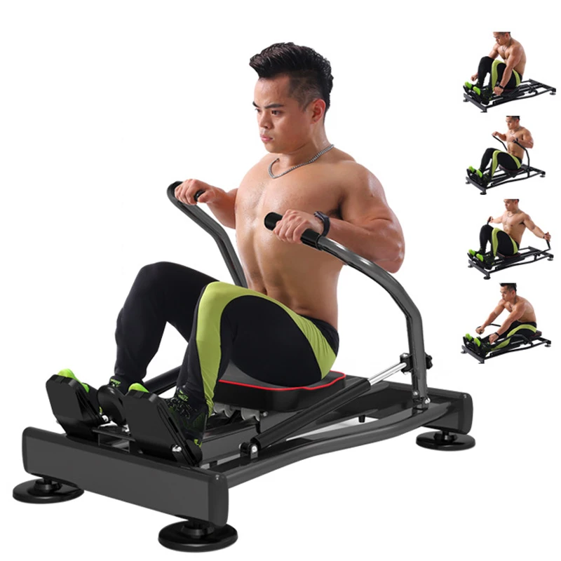 

Multi-function Hydraulic rowing machine exercise abdominal muscles chest muscles arm swing trainer Home fitness equipment