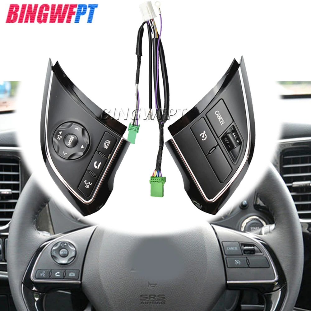 BINGWFPT NEW Multifunction Cruise Control Switch Steering Wheel Button For Mitsubishi
BINGWFPT NEW Multifunction Cruise Control Switch Steering Wheel Button For Mitsubishi