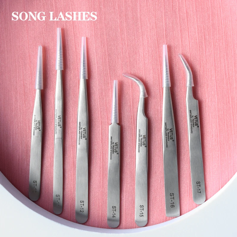 SONG LASHES High Quality professional for Lashes Eyelash Extension Tweezers ST Tweezers
SONG LASHES High Quality professional for Lashes Eyelash Extension Tweezers ST Tweezers