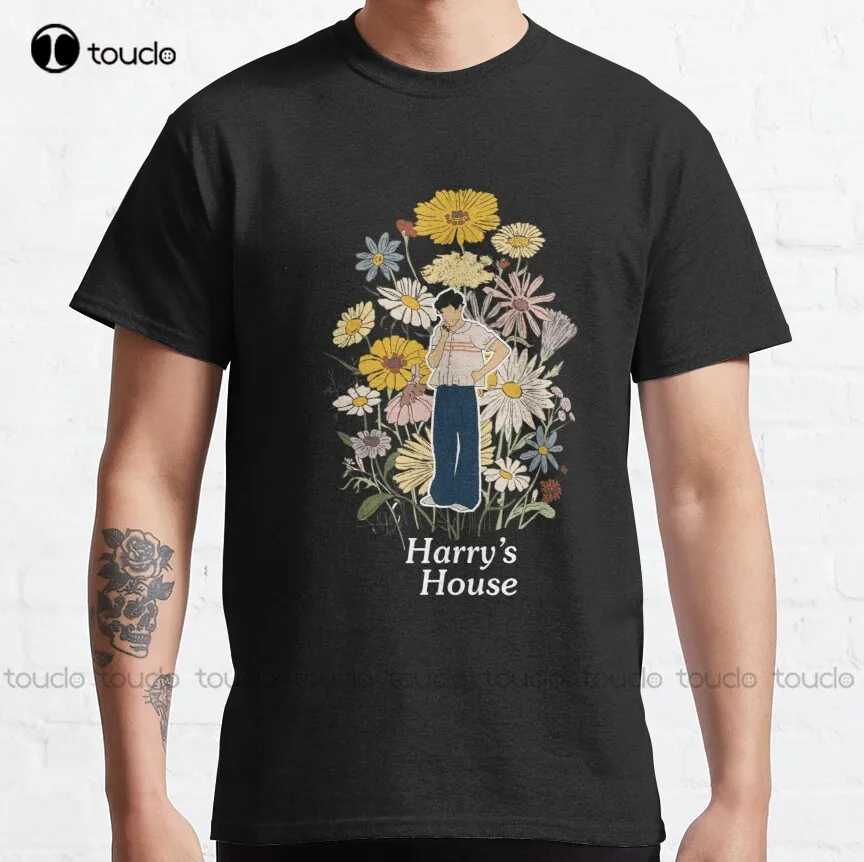 Классическая футболка Harrys House, Забавные Рубашки для женщин, модные Необычные Забавные футболки для отдыха, модная летняя футболка унисекс
Классическая футболка Harrys House, Забавные Рубашки для женщин, модные Необычные Забавные футболки для отдыха, модная летняя футболка унисекс