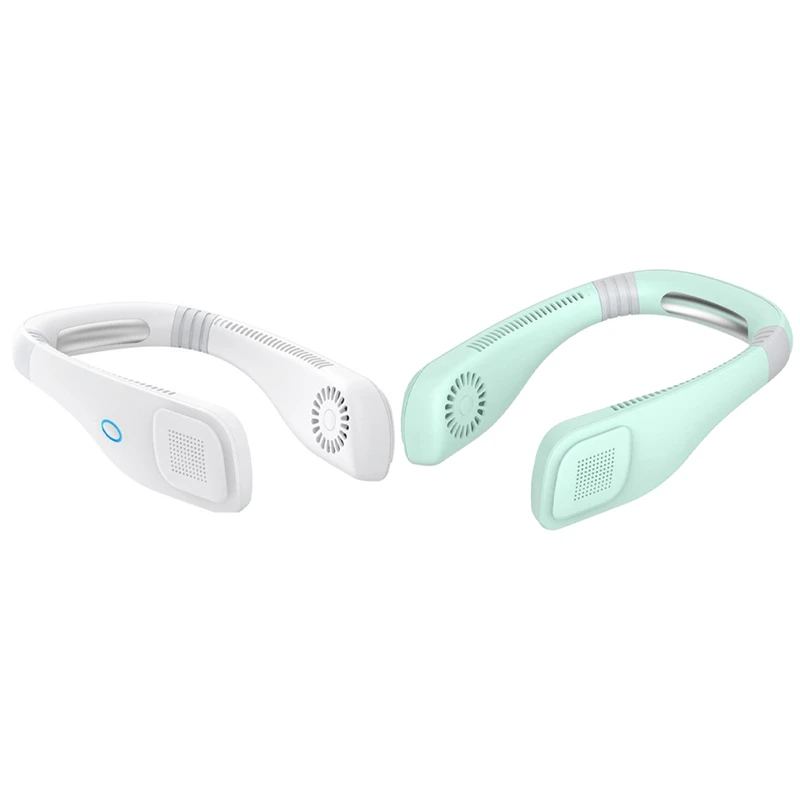 2 Set Mini USB Portable Neck Fan With Rechargeable Battery Fan Pocket Cooler Air Conditioner White & Green
2 Set Mini USB Portable Neck Fan With Rechargeable Battery Fan Pocket Cooler Air Conditioner White & Green