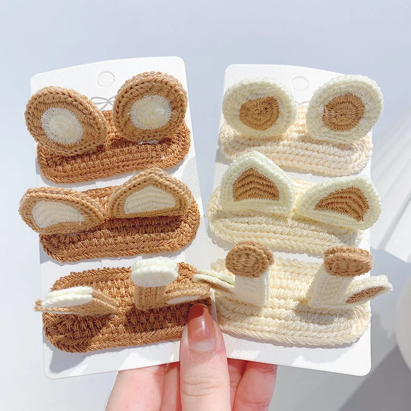 Baby Girl Cute Stereo Rabbit Bunny Ear Deer Hair Clip For Girl Cartoon Knitted Hairpin Barrettes Wool Headdress 2022 Winter
Baby Girl Cute Stereo Rabbit Bunny Ear Deer Hair Clip For Girl Cartoon Knitted Hairpin Barrettes Wool Headdress 2022 Winter