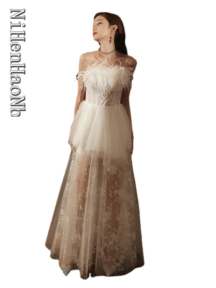 Fairy White Strapless Quinceanera Dresses Lady Perspective Charming Evening Party Dress Gown Retro Vestidos
Fairy White Strapless Quinceanera Dresses Lady Perspective Charming Evening Party Dress Gown Retro Vestidos