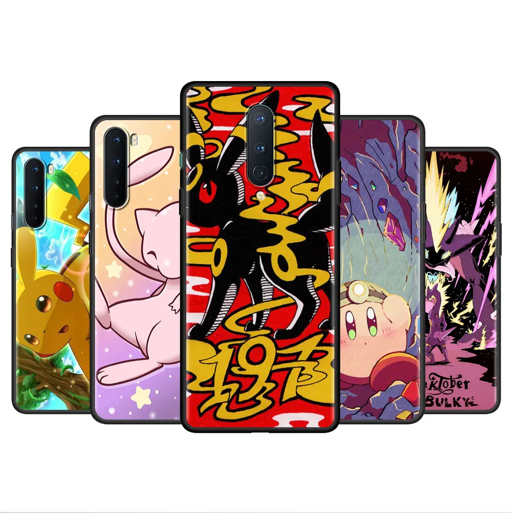 Pokemon Cute Pikachu Phone Funda Case For OnePlus 8T 9 10 7 Pro 8 Nord 2 5G 9R for Oppo A53 F19 A93 A9 A15 A74 Black Soft Cover
Pokemon Cute Pikachu Phone Funda Case For OnePlus 8T 9 10 7 Pro 8 Nord 2 5G 9R for Oppo A53 F19 A93 A9 A15 A74 Black Soft Cover