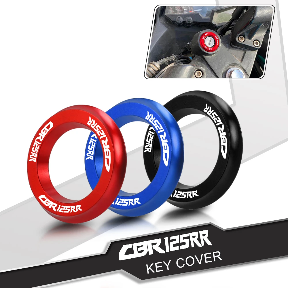 For HONDA CBR125RR 2004-2010 Motorcycle Decorative RING Aluminum lgnition Switch Cover Ring CBR 125 RR 2009 2008 2007 2006 2005
For HONDA CBR125RR 2004-2010 Motorcycle Decorative RING Aluminum lgnition Switch Cover Ring CBR 125 RR 2009 2008 2007 2006 2005