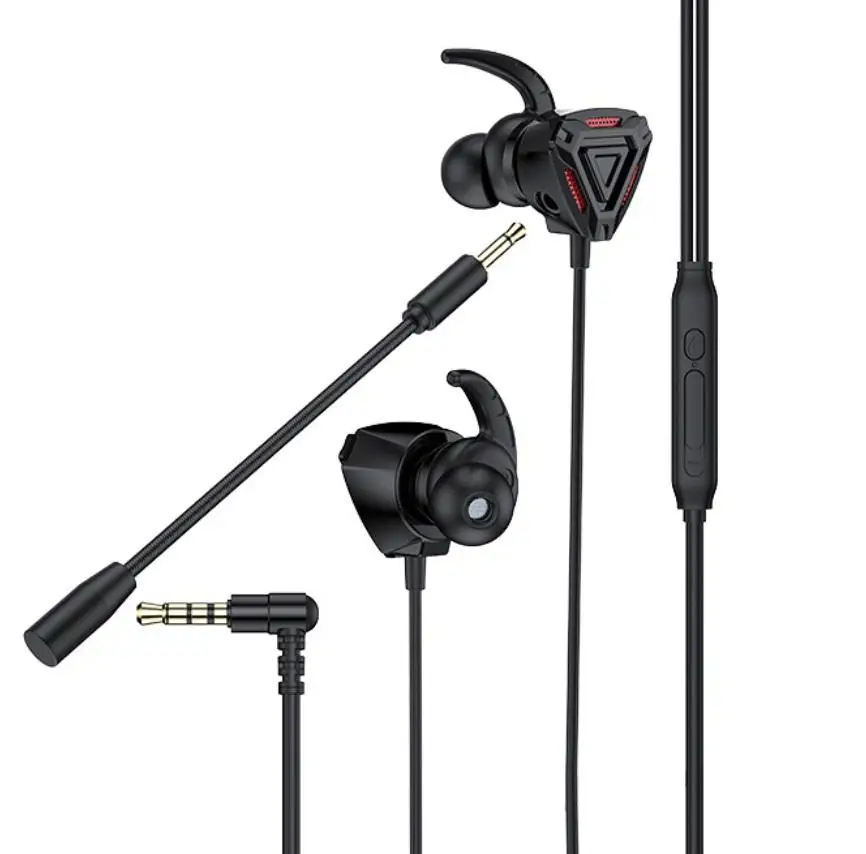 Black Gaming Headset With Microphone Pluggable In-ear 3.5mm Type-c Mobile Phone Computer Wired Gamers Headset 2022 New
Black Gaming Headset With Microphone Pluggable In-ear 3.5mm Type-c Mobile Phone Computer Wired Gamers Headset 2022 New