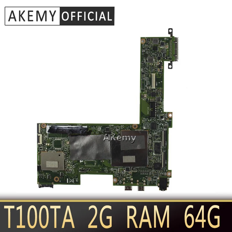 Материнская плата Akemy T100TA для ноутбука ASUS T100T T100TA, протестированная оригинальная материнская плата DDR3L 2 Гб ОЗУ 64 Гб SSD
Материнская плата Akemy T100TA для ноутбука ASUS T100T T100TA, протестированная оригинальная материнская плата DDR3L 2 Гб ОЗУ 64 Гб SSD