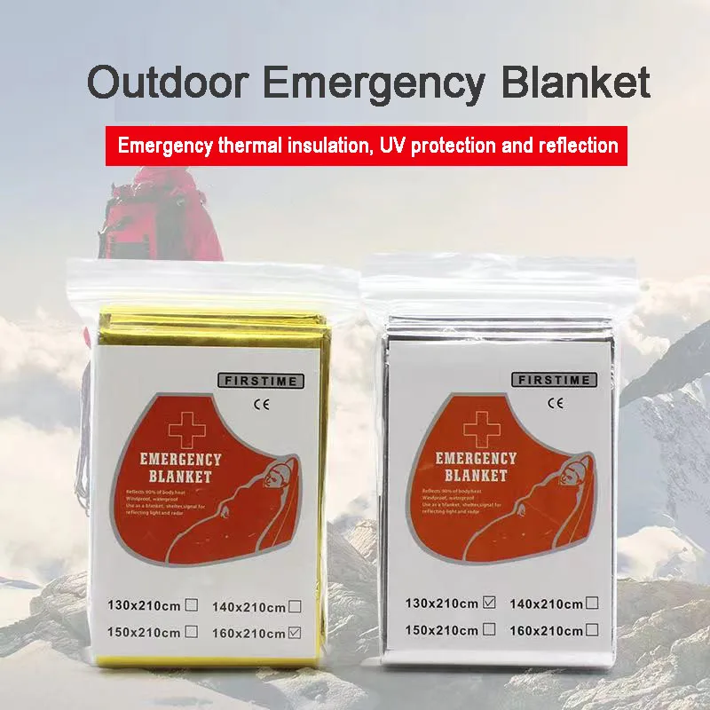 2pcsHot Insulation Blanket SOS Aid Life-saving Survival Rescue Reflection Blanket Hike Outdoor Waterproof Emergency Bag 
2pcsHot Insulation Blanket SOS Aid Life-saving Survival Rescue Reflection Blanket Hike Outdoor Waterproof Emergency Bag