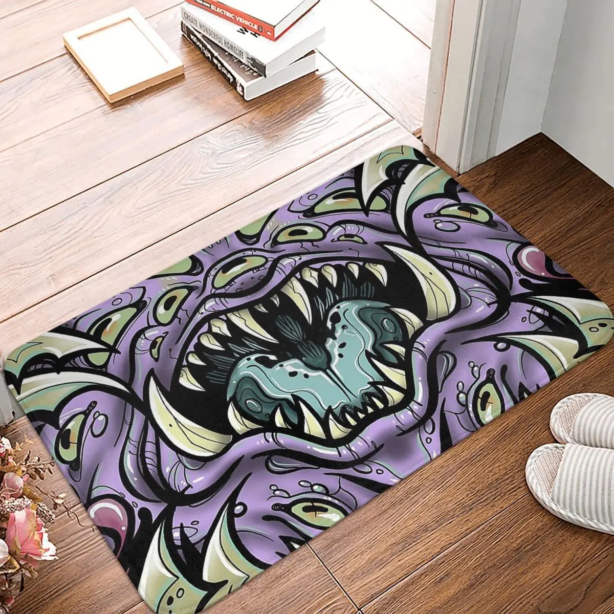 

Cthulhu Mythos HP Lovecraft Great Old Ones Non-slip Doormat Eldritch Horror Bath Bedroom Mat Outdoor Carpet Indoor Modern Decor