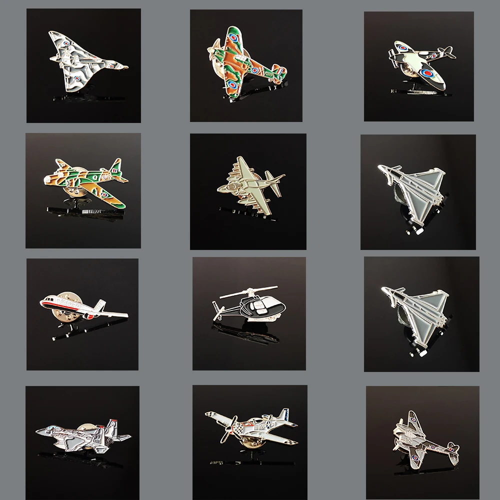 Cartoon Lapel Pins metal Badge Vintage Classics Fashion Retro Plane airplane Tank battleplane bomber
Cartoon Lapel Pins metal Badge Vintage Classics Fashion Retro Plane airplane Tank battleplane bomber