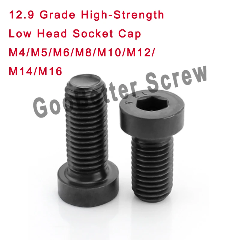 1/2/5 Pcs 12.9 Grade High-Strength M4-M16 Reverse Thread Screws Left Hand Thread Hex Socket Cap Screw Cup Head Allen Bolts
1/2/5 Pcs 12.9 Grade High-Strength M4-M16 Reverse Thread Screws Left Hand Thread Hex Socket Cap Screw Cup Head Allen Bolts