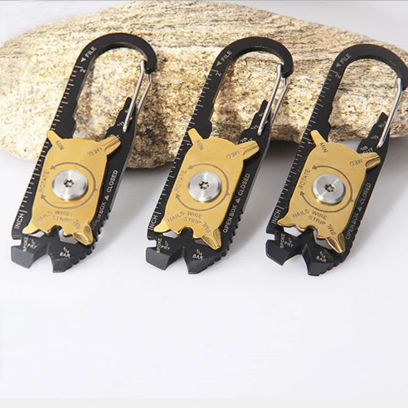 20 In 1 Camping Gadget Portable Multifunctional Key Ring Pocket Mini Utility Multi Tool Keychain Outdoor Tools 
20 In 1 Camping Gadget Portable Multifunctional Key Ring Pocket Mini Utility Multi Tool Keychain Outdoor Tools