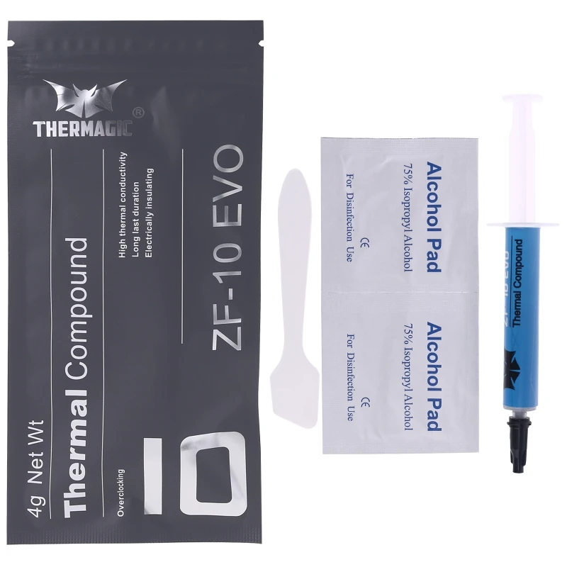 ZF-10 Thermal Compound Conductive 10.8W/for k Grease Paste Silicone Plaster Heat Sink for CPU GPU Chipset Notebook Coo QXNF
ZF-10 Thermal Compound Conductive 10.8W/for k Grease Paste Silicone Plaster Heat Sink for CPU GPU Chipset Notebook Coo QXNF