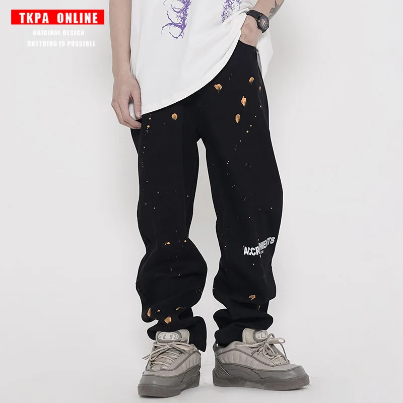 High Street China-Chic Ink Splashing Jeans Trendy Brand ins American street casual straight hip-hop men's overalls
High Street China-Chic Ink Splashing Jeans Trendy Brand ins American street casual straight hip-hop men's overalls