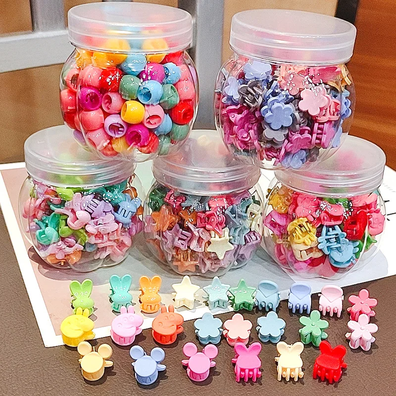 50Pcs/Bag Cute Colorful Girls Baby Heart Flower Crown Animals Colorful Hair Claws Sweet Hairpins Hair Clips Kid Hair Accessories
50Pcs/Bag Cute Colorful Girls Baby Heart Flower Crown Animals Colorful Hair Claws Sweet Hairpins Hair Clips Kid Hair Accessories