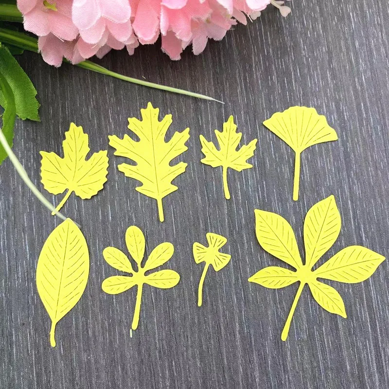 2021 New 8PCS/lot Pretty leaves Metal Cutting Dies Stencil Die Cut Scrapbooking Craft Stamps
2021 New 8PCS/lot Pretty leaves Metal Cutting Dies Stencil Die Cut Scrapbooking Craft Stamps