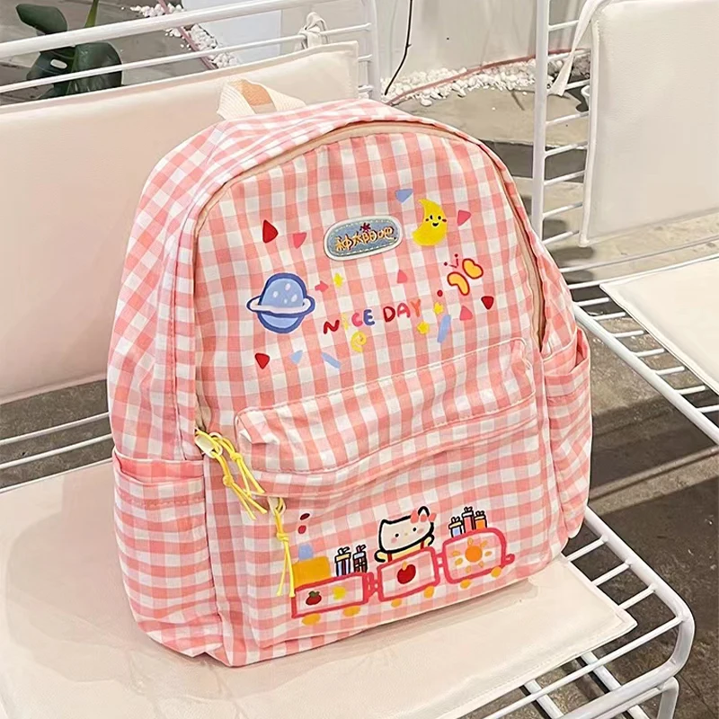 Sanrio Hello Kittys Backpack Kawaii Anime Cute Pattern Beauty Student School Bag Book Travel Clothing Cosmetic Storage Toy Girls
Sanrio Hello Kittys Backpack Kawaii Anime Cute Pattern Beauty Student School Bag Book Travel Clothing Cosmetic Storage Toy Girls
