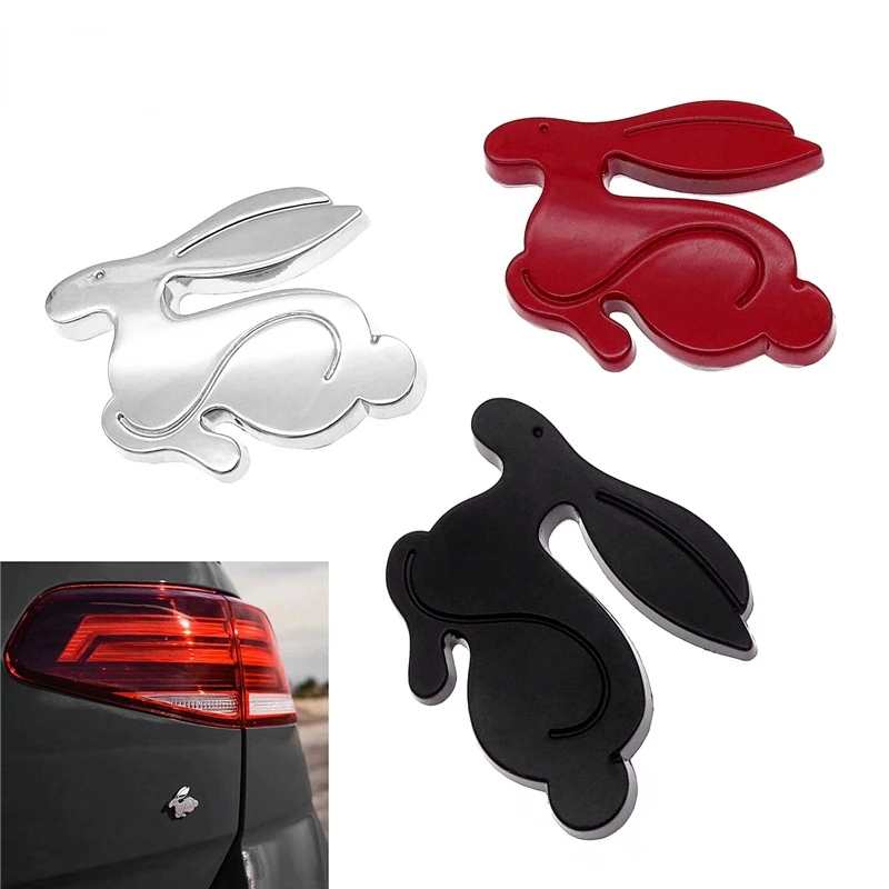 Universal 1 PCS 3D Metal Running Rabbit Emblem Rear Trunk Badge Cartoons Car Styling Decal For VW Jetta Golf BMW Audi Chevrolet
Universal 1 PCS 3D Metal Running Rabbit Emblem Rear Trunk Badge Cartoons Car Styling Decal For VW Jetta Golf BMW Audi Chevrolet