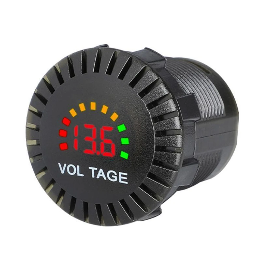 Boat Gauge Voltage Meter Brand New DC 8V-30V High Quality Plastics Red/Blue/Green For Motorcycles Trucks Yachts
Boat Gauge Voltage Meter Brand New DC 8V-30V High Quality Plastics Red/Blue/Green For Motorcycles Trucks Yachts