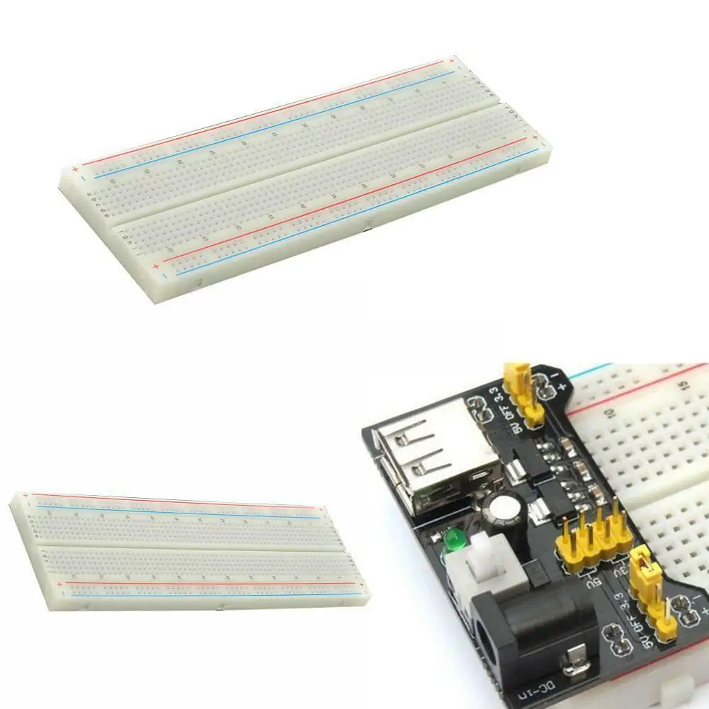 ABS Breadboard Plastic 20-29 AWG Solderless For Arduino H2E5 MB-102 Replacement Component 300V/3-5A Electrical
ABS Breadboard Plastic 20-29 AWG Solderless For Arduino H2E5 MB-102 Replacement Component 300V/3-5A Electrical
