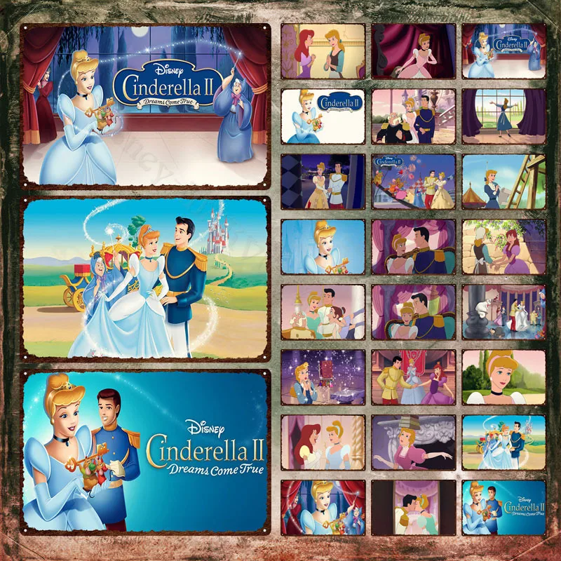Металлический постер Disney Золушка Ii: мечты о реальности, Классические Компьютерные анимационные фильмы, металлические знаки, жестяные знаки...
Металлический постер Disney Золушка Ii: мечты о реальности, Классические Компьютерные анимационные фильмы, металлические знаки, жестяные знаки...