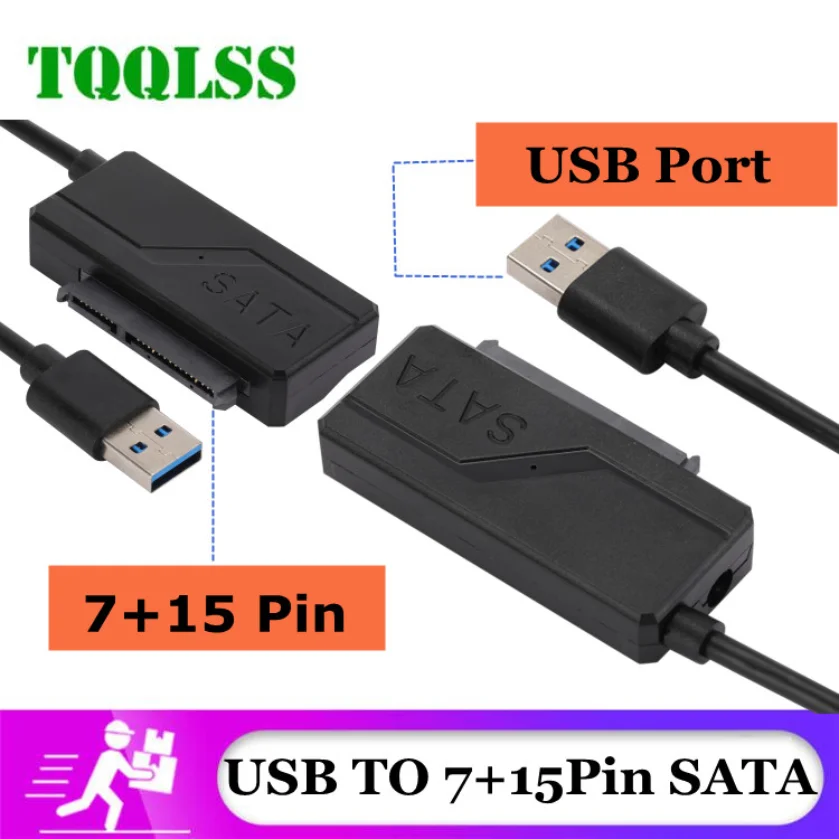 SATA To USB 3.0 Adapter USB To SATA Cable USB TO SATA High Speed Data Transmission for 2.5 Inch HDD Hard Drive SATA Adapter
SATA To USB 3.0 Adapter USB To SATA Cable USB TO SATA High Speed Data Transmission for 2.5 Inch HDD Hard Drive SATA Adapter