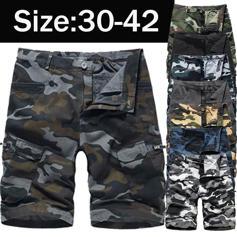 Summer Mens Casual Shorts Beach Camouflage Shorts Male Tactical Cargo Pants Fashion Military Loose Jogging Short Pants OverSize
Summer Mens Casual Shorts Beach Camouflage Shorts Male Tactical Cargo Pants Fashion Military Loose Jogging Short Pants OverSize