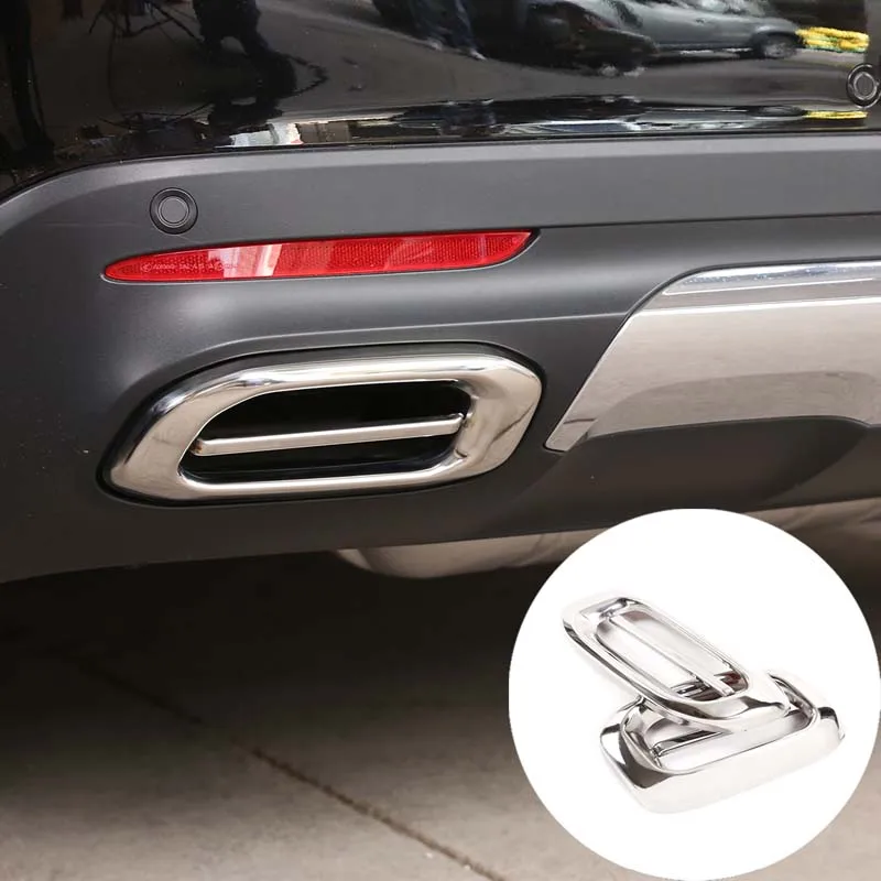 For Mercedes-Benz GLC GLE GLS W167 X253 X167 2020 Stainless Steel Car Tail Throat Exhaust Muffler Trim Frame Cover Accessories
For Mercedes-Benz GLC GLE GLS W167 X253 X167 2020 Stainless Steel Car Tail Throat Exhaust Muffler Trim Frame Cover Accessories