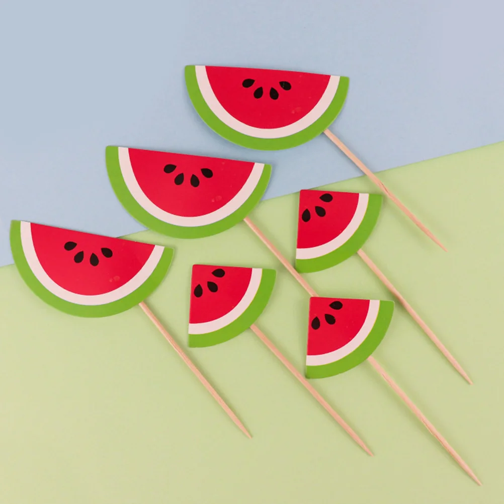 

Fashion Adorable Paper Creative Cupcake Toppers Party Supplies for Hawaii Summer Party